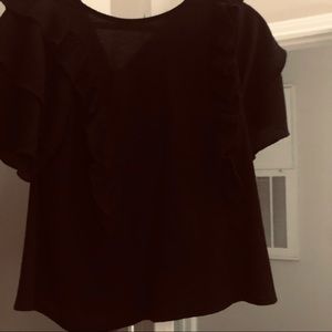 Navy blouse fits perfect